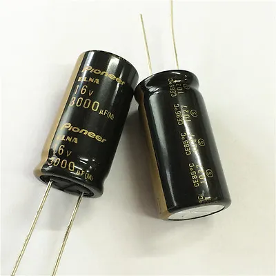 5pcs 3000uF 16V 16x32mm ELNA For Pioneer HiFi Audio Capacitor MADE IN JAPAN • $4.49