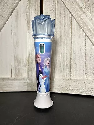 Disney's Frozen II Magical Singing Sing Along Light Up Microphone • $12.99