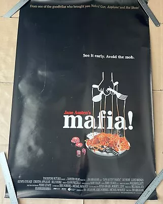 MAFIA - Original Theatre Promo Poster Double Sided 40.5 X 27 • $6.47