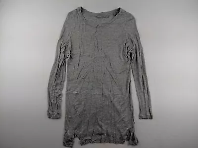 Vince Long Sleeve Drapey Top Women S Gray Top Tunic Classic Outdoor Casual D3 • $25.49