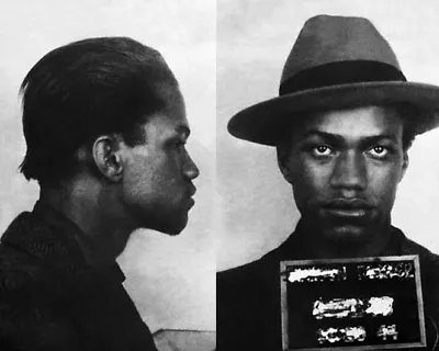 $5.49 • Buy Civil Rights Activist MALCOLM X Mugshot Glossy 8x10 Photo Print Poster
