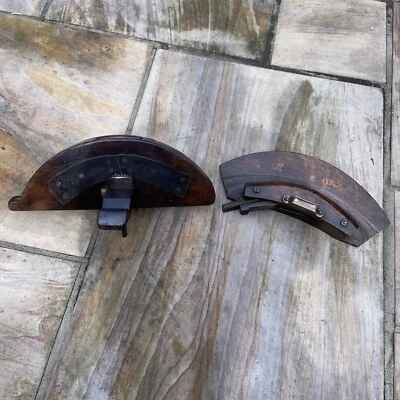 £120 • Buy 2 Antique Wooden Coopers Large Circular Compass Planes