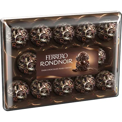 Ferrero Rocher Dark Rondnoir Chocolate Balls Gift Box 14 Pack • $30