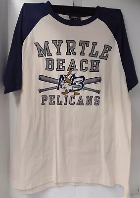 Vintage 2001 Jansport Myrtle Beach Pelicans Logo T-shirt Size Large EUC • $29.89