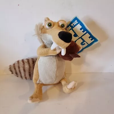 Ice Age 4 Continental Drift Scrat The Squirrel Soft Plush Toy 8 /20cm NEW TAGGED • £14.99
