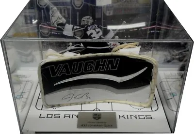 Jonathan Quick Game Used Vaughn Blocker Hand Signed Autographed Framed Staples • $3499.99