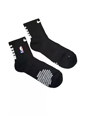 Nike NBA Elite Quick Socks Ankle High Black Size X Large • $22