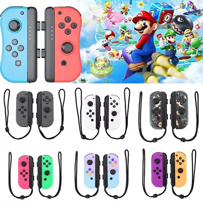 Controller Gamepad For Nintendo Switch Joy Con Left + Right Joycon Pair Wireless • $38.79