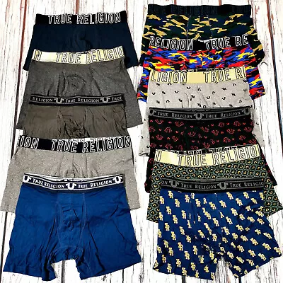 £13.99 • Buy Men's True Religion Boxer Shorts 4 Pack Premium Stretch Cotton Briefs Underwear