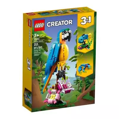 LEGO Creator 3 In 1 Exotic Parrot (31136) • $39.95