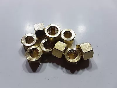 Brass Exhaust Manifold Nuts Crossflow Xflow Mk1 Mk2 Ford Escort Cortina Anglia • £5.99