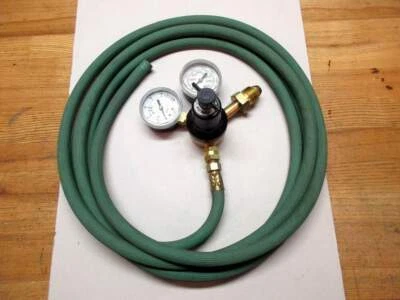 $30 • Buy Concoa Argon Or CO2 Flowgauge Gas Regulator W/ 14’ Of Hose
