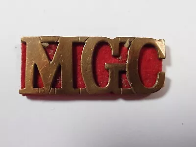 Machine Gun Corps Original Shoulder Title. • £7