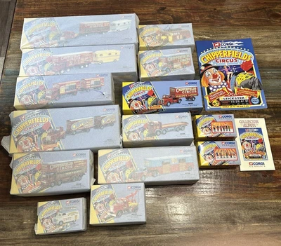 $399.99 • Buy Corgi Classics Chipperfields Circus Complete Set 1994/1995 Figurine Sets 1 & 2