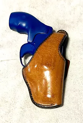 Bianchi Tan Leather Holster - Vintage Rh Model #5bhl S&w Chief Special Revolver • $49.95