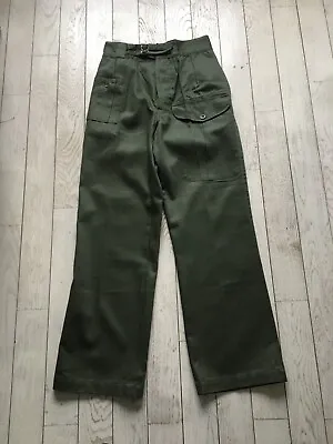 Vintage Jungle Pants Trousers British Army 1978 NOS Hong Kong Size S • $99