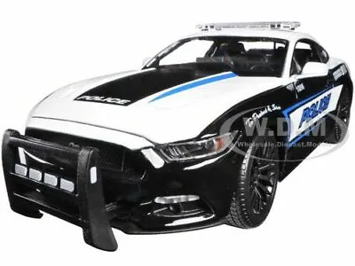 2015 Ford Mustang Gt 5.0 Police 1/18 Diecast Model Car By Maisto 31397 • $37.99