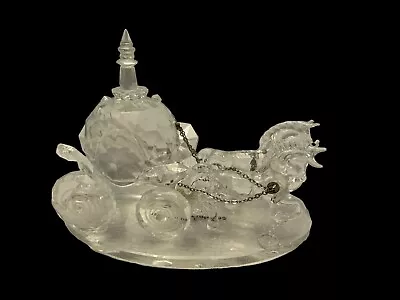 Godinger Shannon Crystal Wedding Coach Cinderella Sculpture ￼ • $28