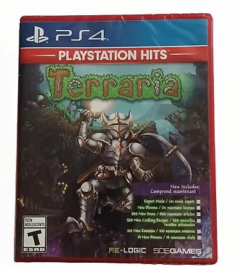 Terraria PlayStation Hits PS4 US English Factory Sealed • $29.25