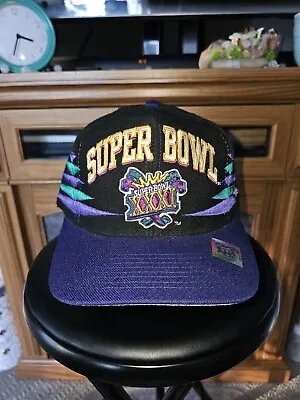 Vintage Green Bay Packers Super Bowl XXXI Champions Logo Athletic Dcut Hat Snap • $84.99