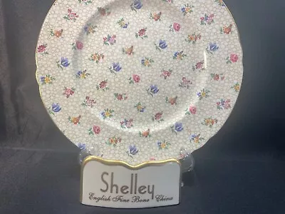 Shelley Floral Chintz   Ripon  Plate   Gold Trim • $72.20