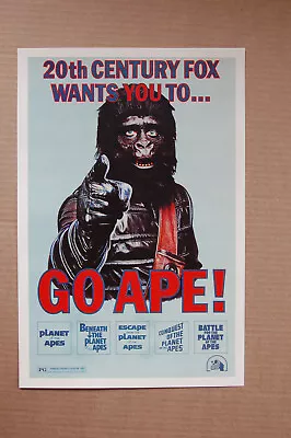 GO Apes Planet Of The Apes #1 Lobby Card Movie Poster All 5 Movies • $4