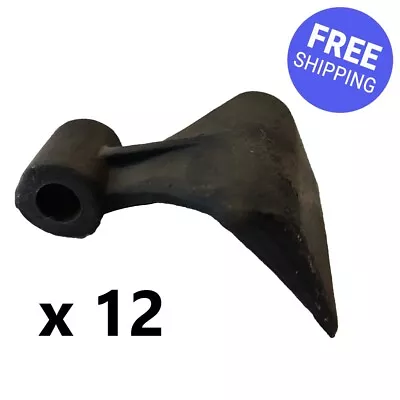 $232 • Buy 12 X Forged Steel Hammer/mulching Blade For Tractor Flail Mower Slasher/mulcher