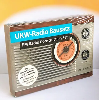 Franzis Fm VHF Radio*Electronic Project Kit*New*65287 • £19.95