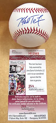 Mark Teixeira New York Yankees Signed D Autographed Official M.l.baseball W/jsa • $178.99