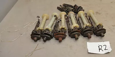 6 Vintage Spool Carriage Rope Maker Sock Knitting Collectible Industrial Lot R2 • $44.99