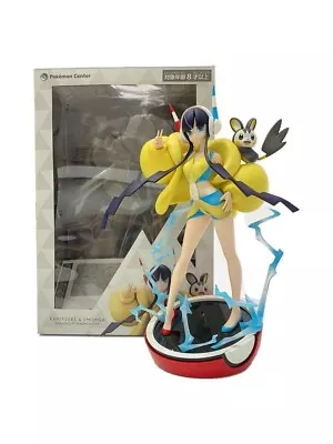 Elesa & Emolga 1/8 Scale Figure Kotobukiya Pokemon Center Original W/ Box Japan • £279.50