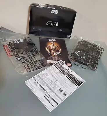 0-0-0 Bandai TRIPLE ZERO DROID Plastic Model Kit SEALED Star Wars Exclusive C3PO • $111.11
