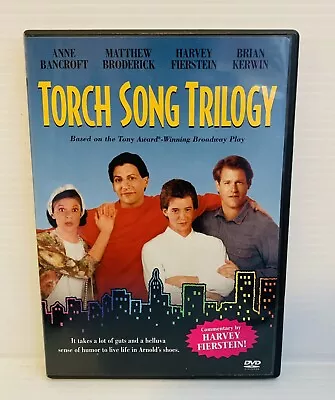 Torch Song Trilogy (Region 1 US DVD 1988) Anne Bancroft - Free Postage • $10.35