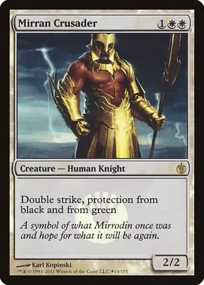 MTG - PMBS - Mirran Crusader (Buy-A-Box) Near Mint Foil #14 • $2.51