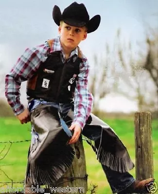 Kid's ~BULLRIDER VEST & CHAPS~ Mutton Bustin/Buster - Rodeo Costume Set-Separate • $62.50