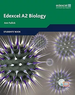 Edexcel A Level Science: A2 Biology Stude... By Fullick Ann Mixed Media Product • £3.49