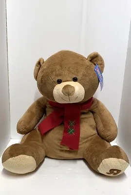 £14.57 • Buy 2011 Toys R Us Geoffrey Radley Brown Stuffed Plush Teddy Bear W/Red Scarf - 22 