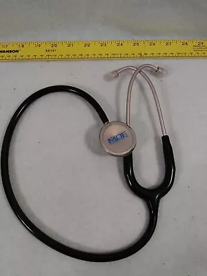 MDF MDF747XPRG Stethoscope Black & Rose Gold Acoustica Lightweight. M762956 • $45