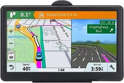 Garmin Car Truck GPS Navigation 7 Inch Touch Screen 2024 Maps Spoken Direction • $85.88