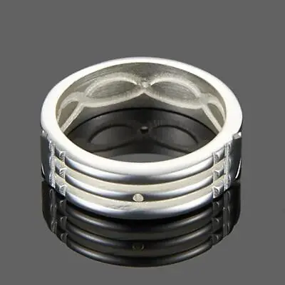 Stainless Steel Trendy Mens Rings Atlantis Rings For Women/men Engagement/weddin • $12.99