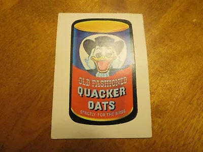 1973 Wacky Packages   Quacker Oats    • $6.99