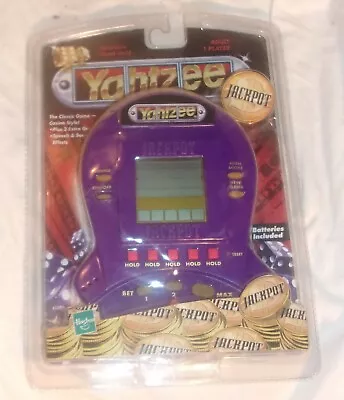 Hasbro Jackpot Yahtzee Electronic Handheld Game In New Condition • $85.64