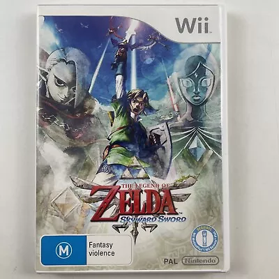 The Legend Of Zelda: Skyward Sword + Manual - Nintendo Wii - Tested & Working • $28.90