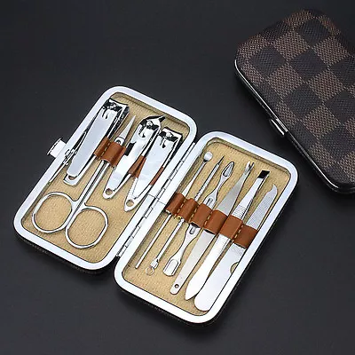 Nail Care Personal Manicure & Pedicure 10Pcs Set Travel & Grooming Kit Men/Women • $7.99