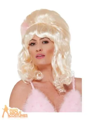 £16.75 • Buy Adult Ladies 60s Glamour Puss Beehive Wig Celebrity Fancy Dress Outfit Accessory