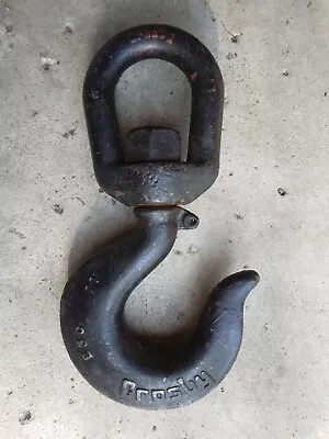 $85 • Buy Crosby 7 Ton Swivel Hook E30 7T USA 