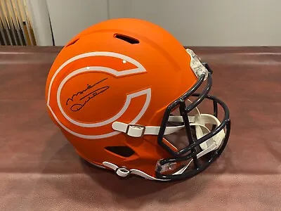 Mike Ditka Signed Chicago Bears Full-Size AMP Speed Replica Helmet Schwartz COA • $450