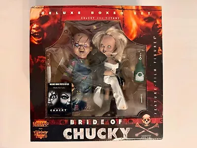 McFarlane Bride Of Chucky Deluxe Boxed Set (1999) - Movie Maniacs Series 2 NEW! • $60