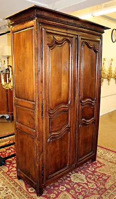 Period 18th Century Walnut Country French Armoire As Is Condition • $2250