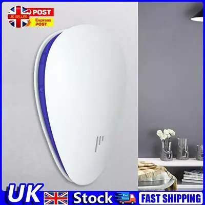 Mosquito Ultrasonic Repeller Plug-in Electronic Pest Bug Control (white EU) UK • £6.49